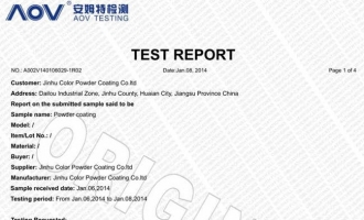 RoHS Pb-free Test Report