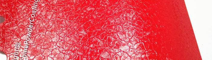 Crocodile Red -RAL3020 Crocodile powder coating