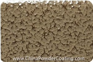 Beige Grey leaf vein powder coating