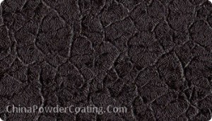 black crack wrinkle powder coating