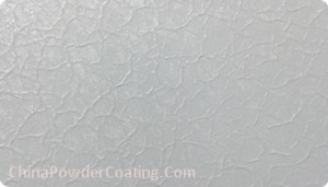 white crack wrinkle powder coating