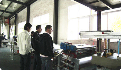 powder coating customers visting