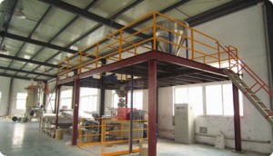 powder coating production line