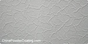 white crackle wrinkle powder coating