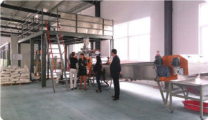 powder coating customers visiting