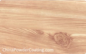 wood texture powder coating