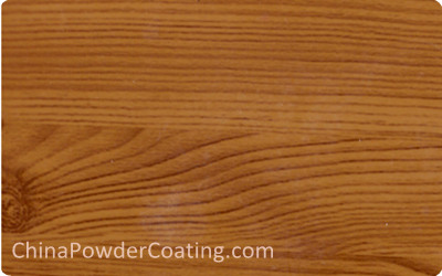 Wood-IRP9YST5075C Wood grain texture powder coating