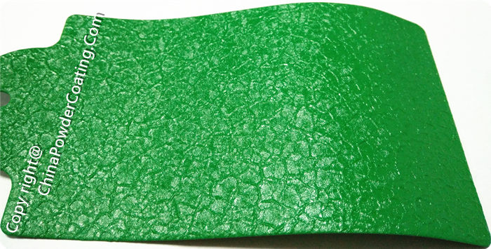 RAL6032 Green Crocodile Powder Coating