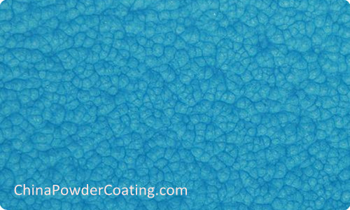 Blue hammer powder coating Blue hammer powder coating