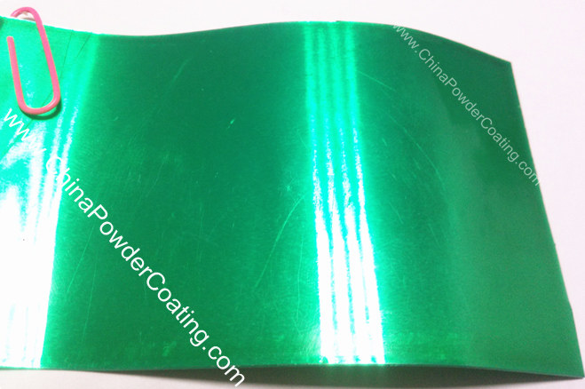 Clear RAL6002 green transparent