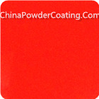 candy orange powder coating