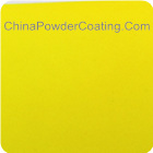 candy yellow powder coating