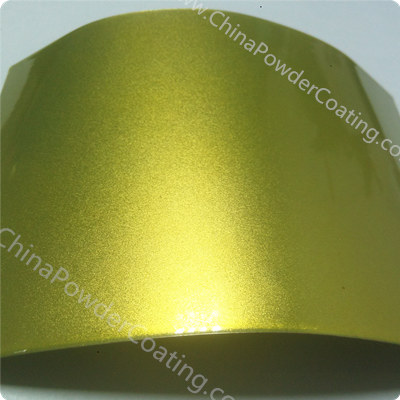 transparent yellow powder coating 