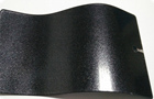 Silver black powder coating paint