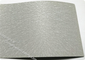 Grey Leather tone powder coating paint