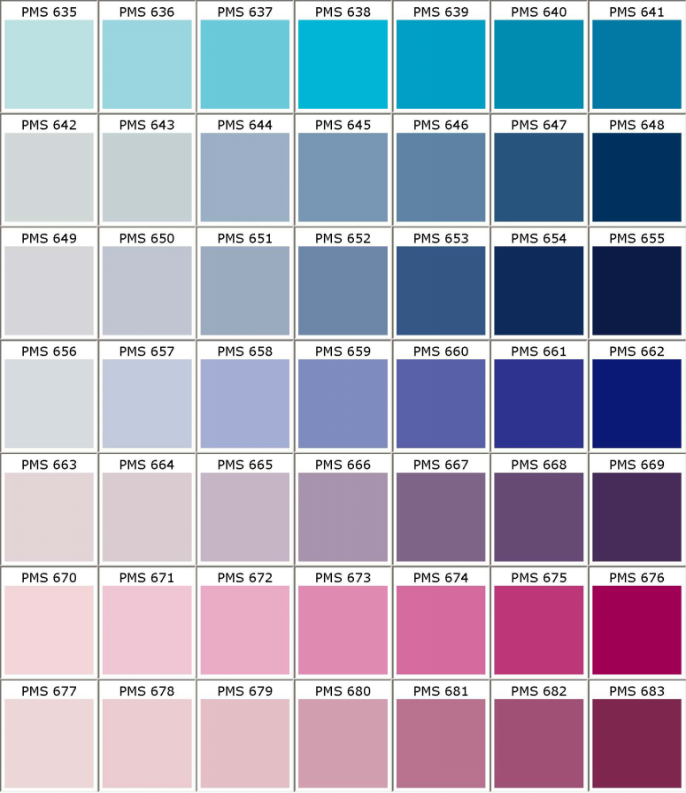 Pantone PMS תרשים תרשים Pantone PMS_COLORS_CHART PMS 635 PMS 636 PMS 637 PMS 638 PMS 639 PMS 640 PMS 641 PMS 642 PMS 643 PMS 644 PMS 645 646 647 PMS 648 PMS 649 PMS 650 PMS 651 PMS 652 PMS 653 PMS 654 PMS 655 PMS 656 PMS 657 PMS 658 PMS 659 PMS 660 PMS 661 PMS 662 PMS663 PMS 664 PMS 665 PMS 666 PMS 667 PMS 668 PMS 669 PMS 670 PMS 671 PMS 672 PMS 673 PMS 674 PMS 675 PMS 676 PMS 677 PMS 678 679 680 PMS 681 PMS 682 683 PMS XNUMX XNUMX PMS XNUMX PMS XNUMX PMS XNUMX