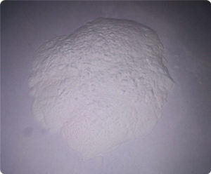 glow green semi transparent white powder