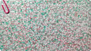 muti-color hammer powder coating