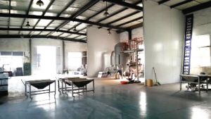 Powder coating workshop