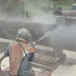 cleaning sandblasting