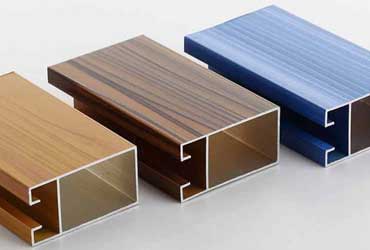 Wood grain powder coating aluminium clearance